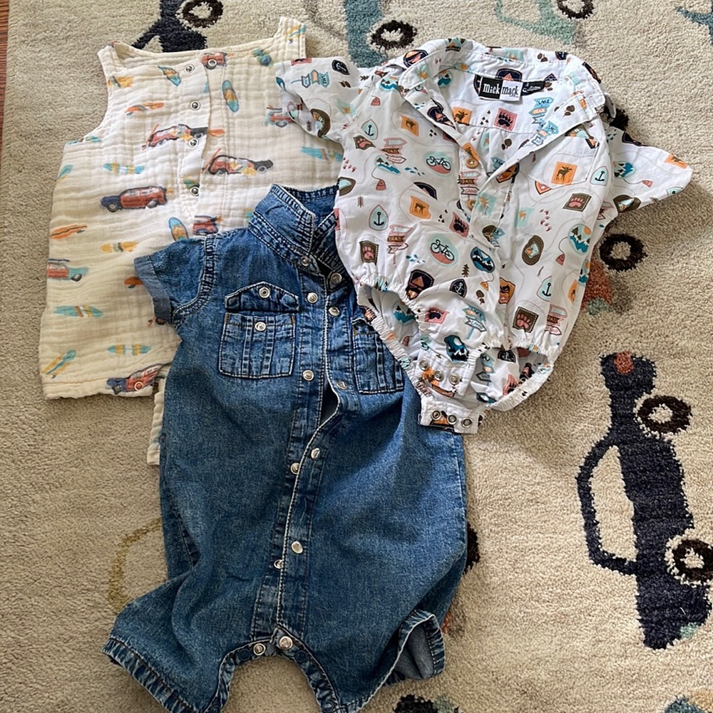 Baby boy romper
